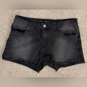 STS Blue Aubrey Black Denim Shorts